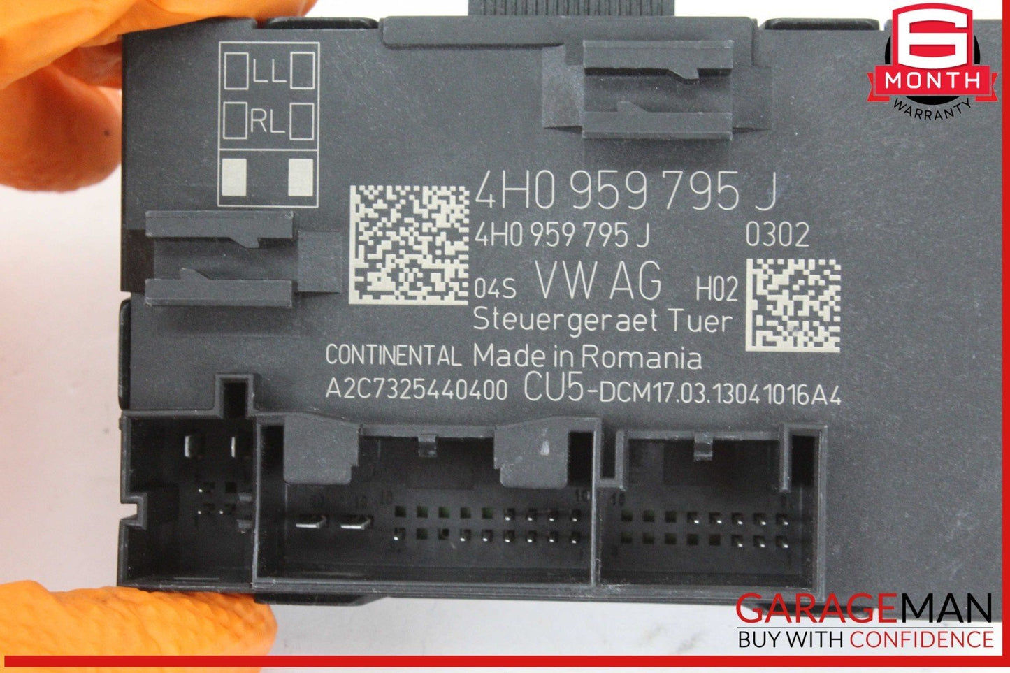 11-24 Porsche Cayenne 958 AWD Rear Left or Right Side Door Control Module OEM