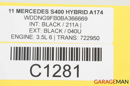 07-13 MERCEDES W221 S400 S550 S63 AMG FUSE BOX RELAY OEM