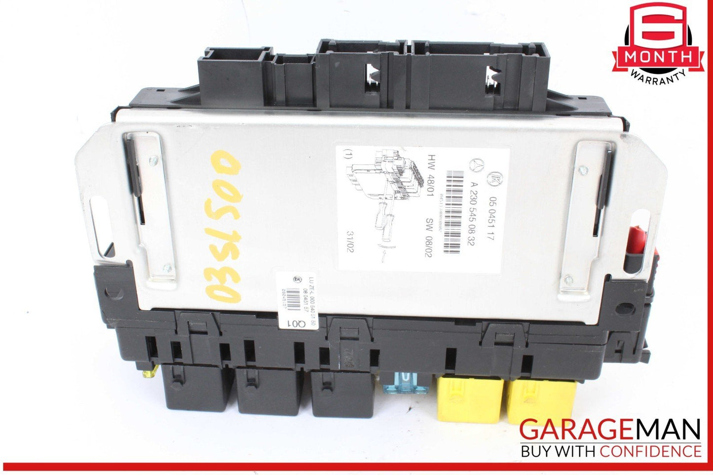 03-12 Mercedes R230 SL500 SL550 Front Left SAM Fuse Box Control Module OEM