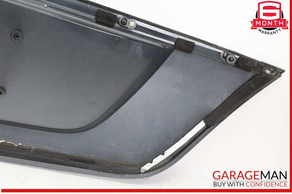 07-09 Mercedes W211 E350 Rear Trunk Lid Tailgate License Plate Panel Gray OEM