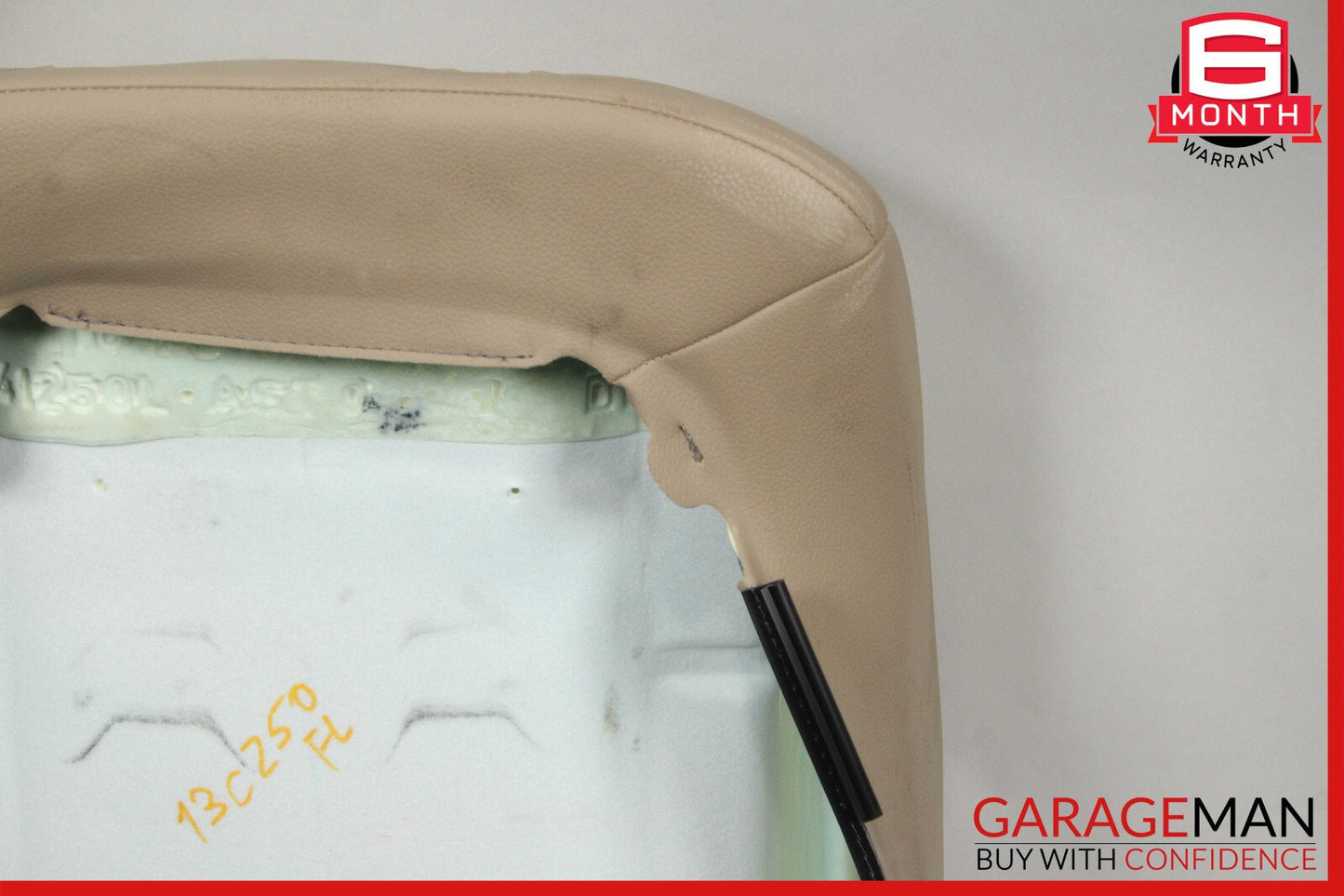 12-14 Mercedes W204 C250 C300 Front Left Top Upper Seat Cushion Cover OEM
