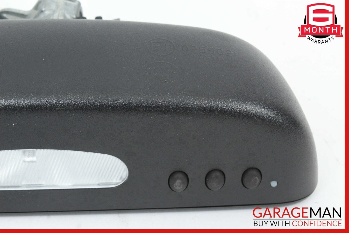 10-16 Mercedes W204 C250 E400 E550 Interior Top Upper Rear View Mirror Black