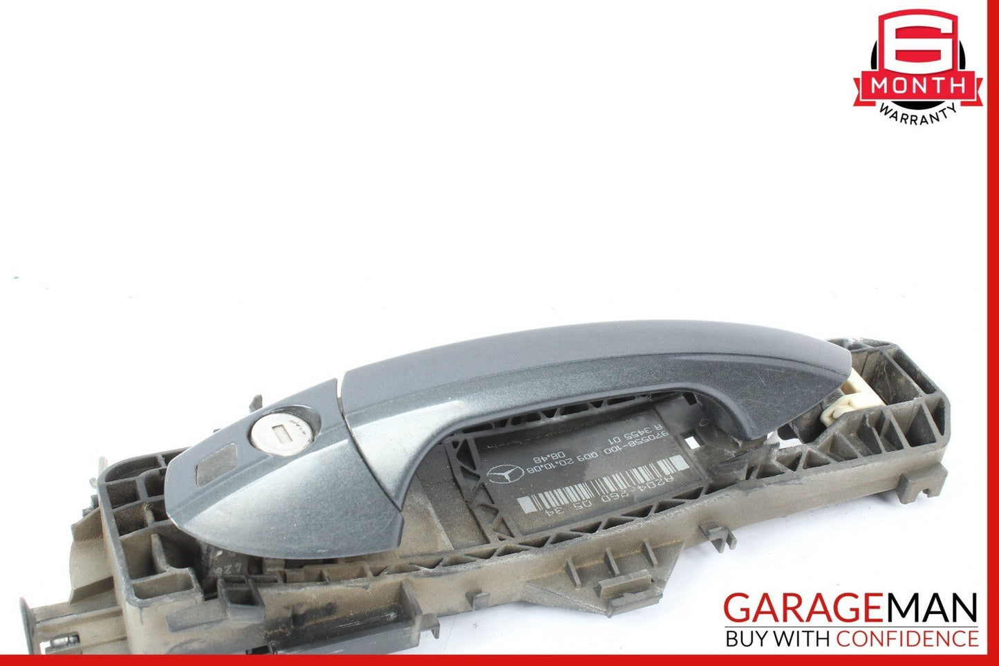 08-11 Mercedes W204 C250 C300 Front Left Driver Side Exterior Door Handle Grey