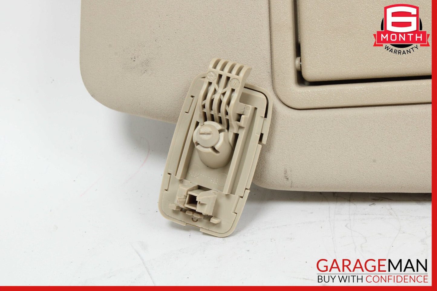 08-14 Mercedes W204 C250 C300 C350 Right Side Sunvisor Sun Visor Beige OEM