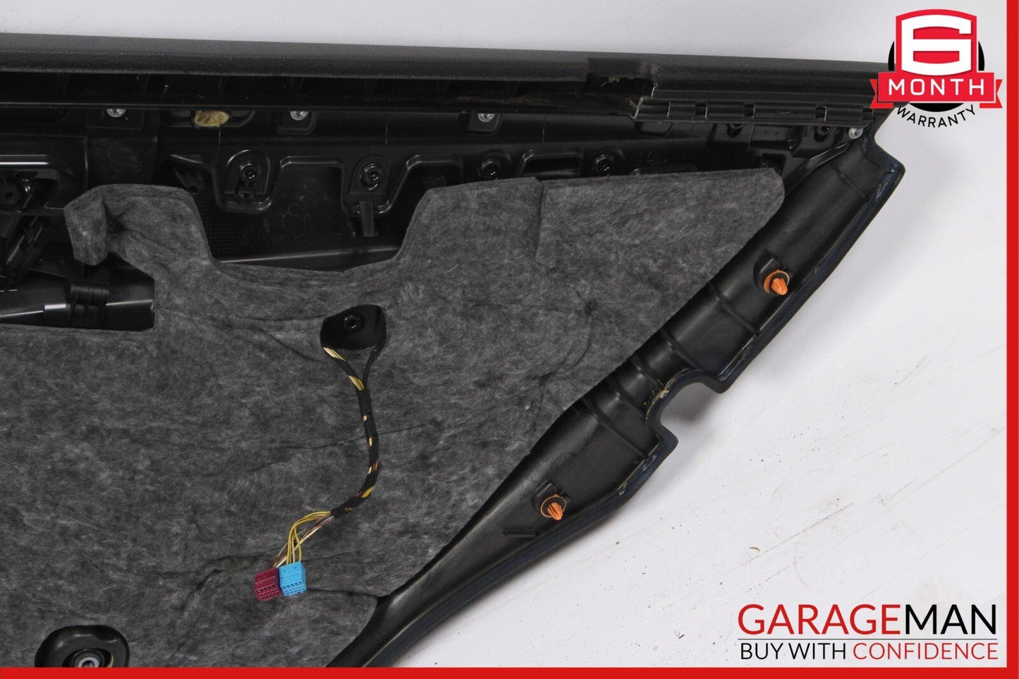 10-13 Mercedes W212 E350 E300 E500 Rear Left Interior Door Panel Assembly Black