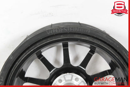 03-12 Mercedes R230 SL500 SL63 AMG Spare Tire Emergency Wheel Donut Rim 17" R17