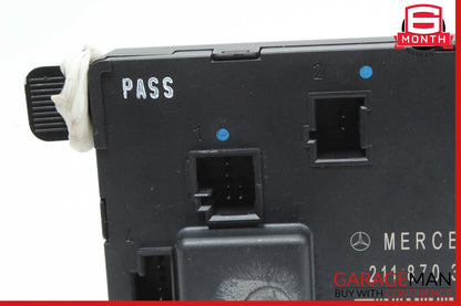 03-09 Mercedes W211 E550 Rear Right Door Control Module 2118704126 OEM
