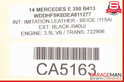 12-16 Mercedes W212 E350 GLK350 ECU Engine Control Module Unit 2769005000 OEM