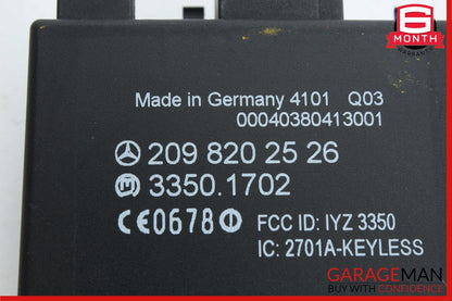 03-09 Mercedes W209 CLK280 CLK350 CLK55 Keyless Go Control Module Unit