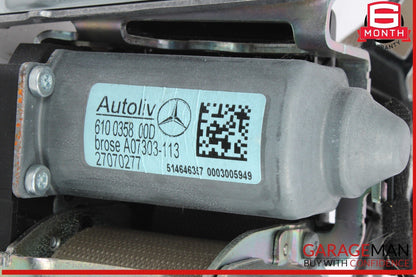 10-13 Mercedes W207 E350 E550 Coupe Front Right Side Seatbelt Seat Belt Beige
