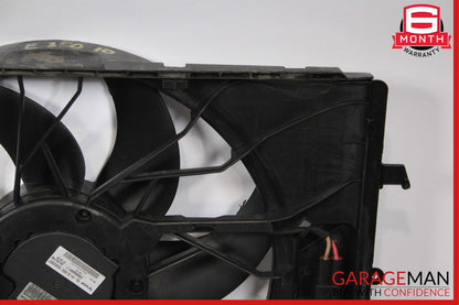 08-16 Mercedes W204 C300 E350 Engine Radiator Cooling Fan Motor Shroud Assy