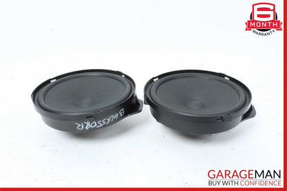 08-14 Mercedes W204 C250 C300 Rear Right & Left Side Door Sound Speakers Set OEM