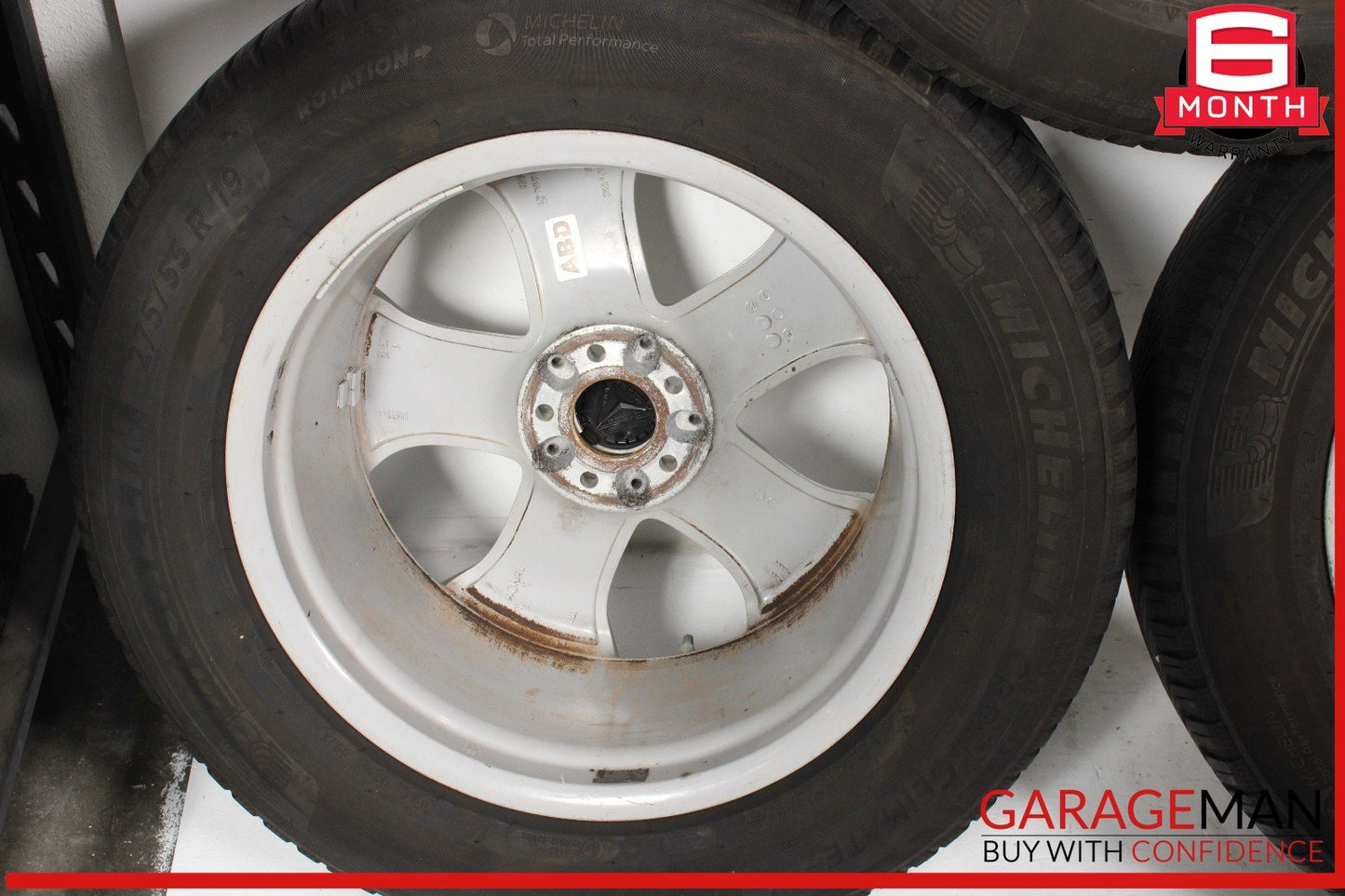 09-12 Mercedes X164 GL350 GL450 8.5Jx19H2 Complete Wheel Tire Rim Set of 4 Pc