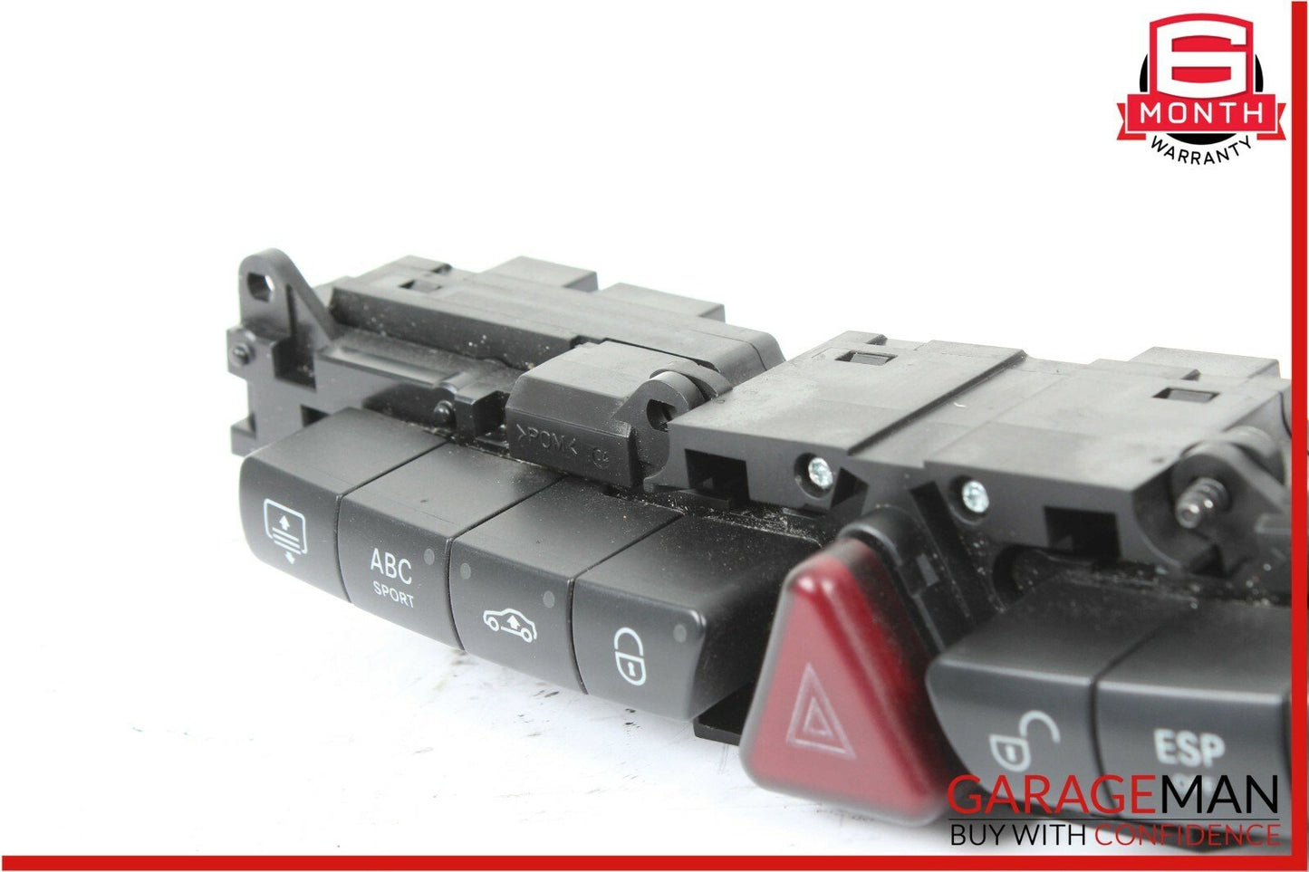 03-06 Mercedes W220 S55 Center Dashboard Control Switch  2208216558 OEM