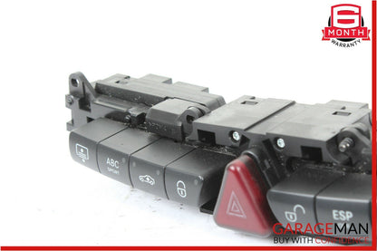 03-06 Mercedes W220 S55 Center Dashboard Control Switch  2208216558 OEM