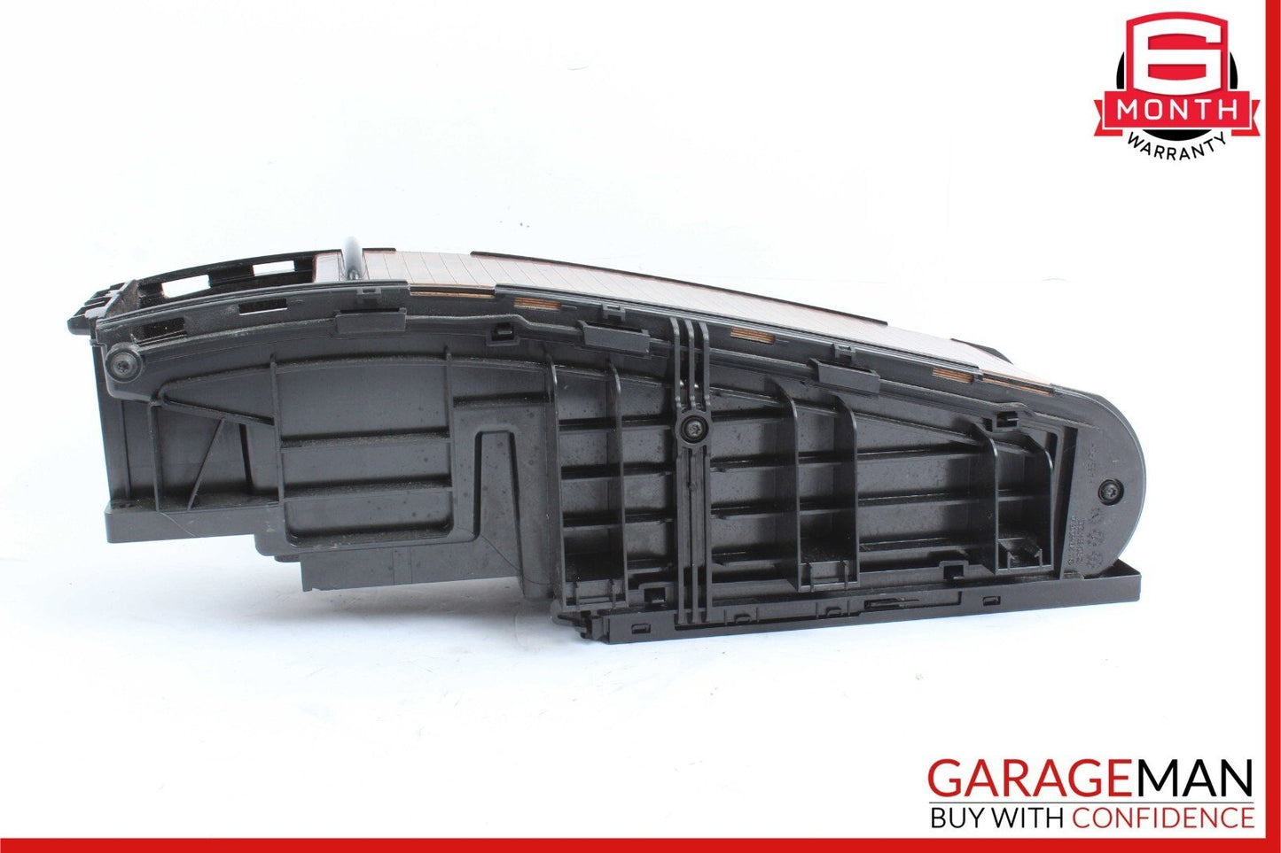 06-11 Mercedes W219 CLS350 Rear Center Console Storage Armrest Compartment Wood