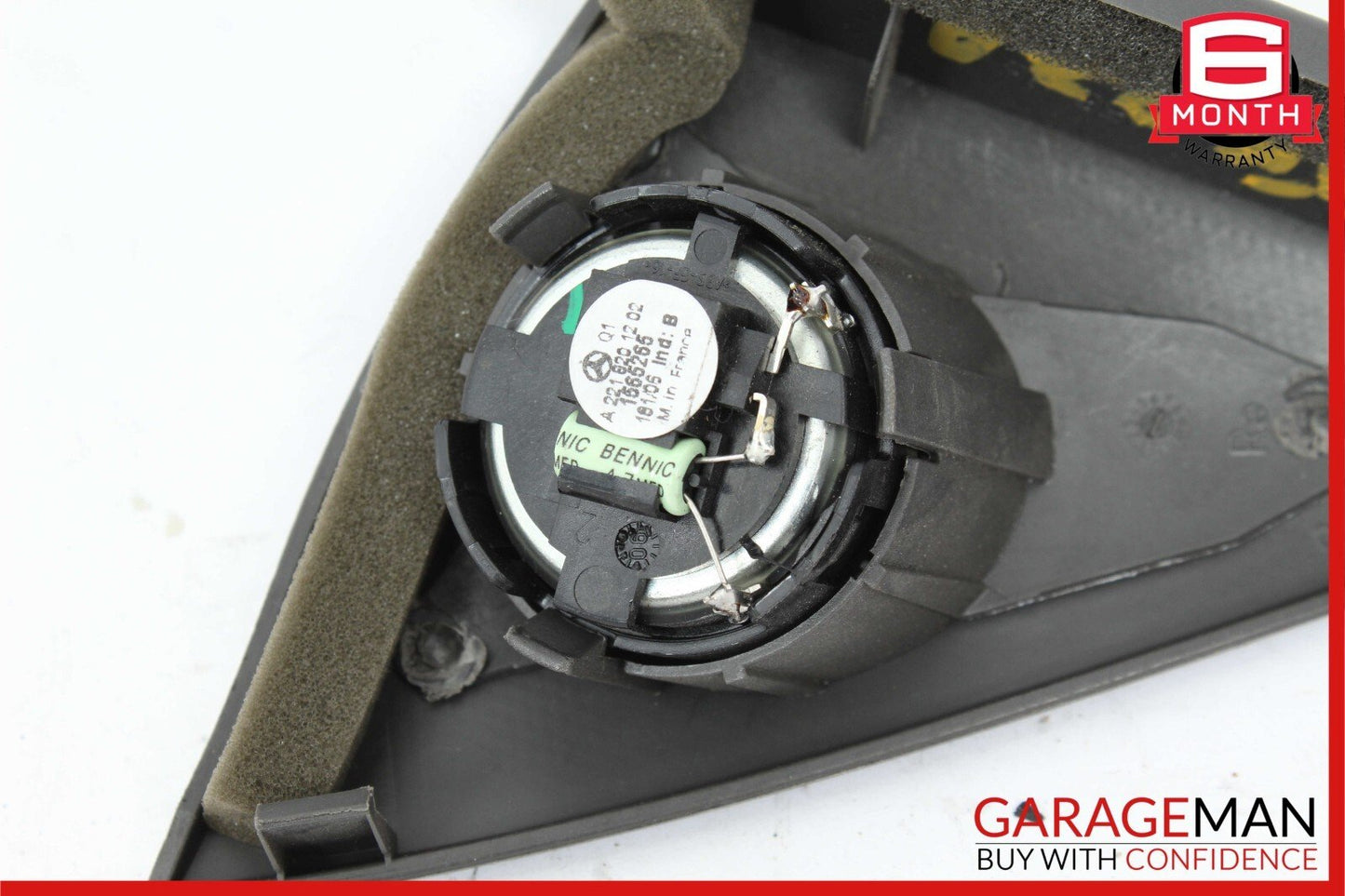 07-13 Mercedes W221 S550 S400 Front Right Side Tweeter Speaker Cover Trim OEM