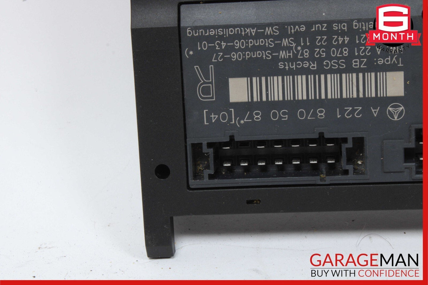 07-13 Mercedes W221 S550 S65 AMG Front Right Side Under Seat Control Module OEM