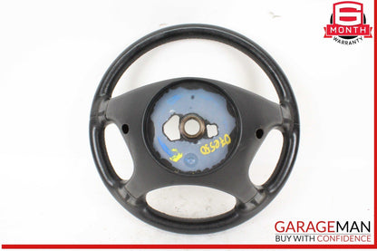 06-09 Mercedes W211 E550 CLS550 Front Left Side 4 Spoke Steering Wheel Black OEM