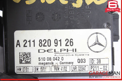 00-12 Mercedes W215 CL500 C230 S430 E320 Anti Theft Alarm Module 2118209126 OEM