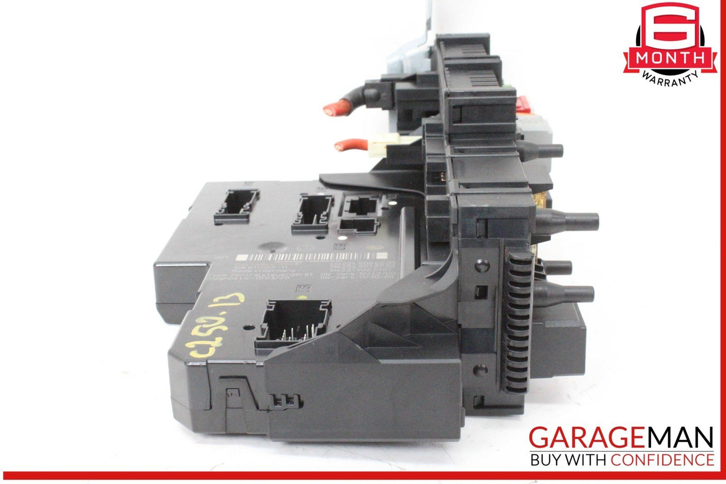 12-14 Mercedes W204 C250 CGI Rear Fuse Relay Box Module 2049060205 OEM