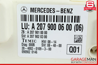 10-17 Mercedes W212 E350 E550 Coupe Rear Window Regulator Control Module OEM