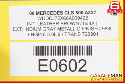06-11 Mercedes W219 CLS500 Center Console Switch Control Unit OEM