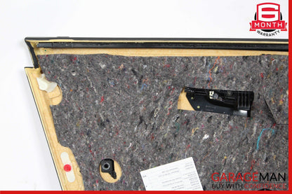 08-09 Mercedes W221 S63 AMG Front Right Passenger Side Door Panel Black OEM