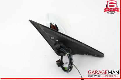 09-16 Audi A4 S4 Front Left Driver Side Door Rear View Mirror White OEM