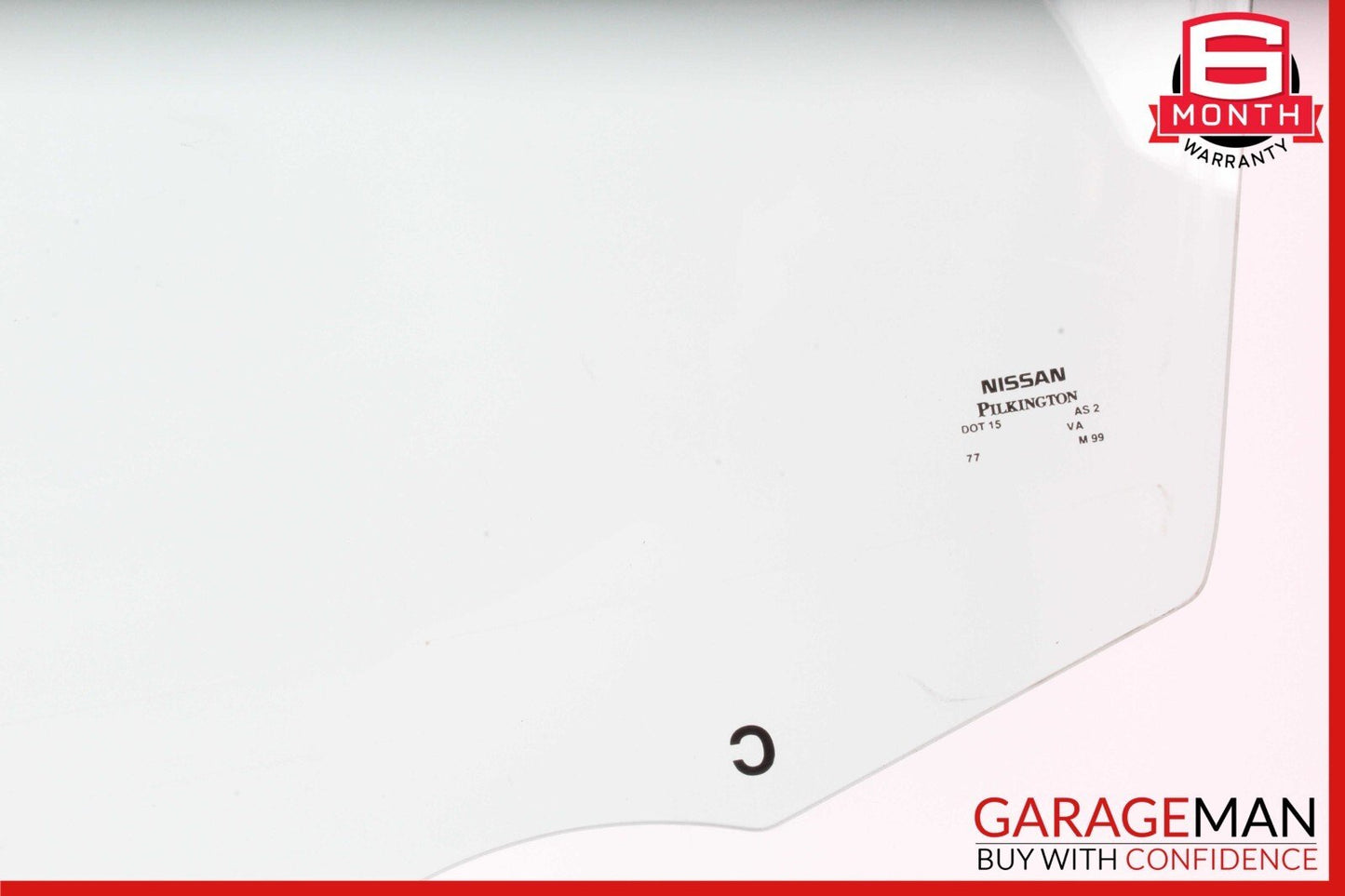13-24 Nissan Leaf Front Left Driver Side Door Window Glass OEM 803013NF0A