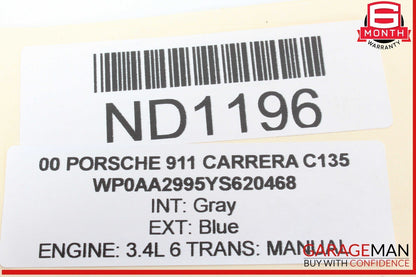 97-04 Porsche 911 Boxster 986 AC A/C Air Conditioning Drier Dryer 99657304300