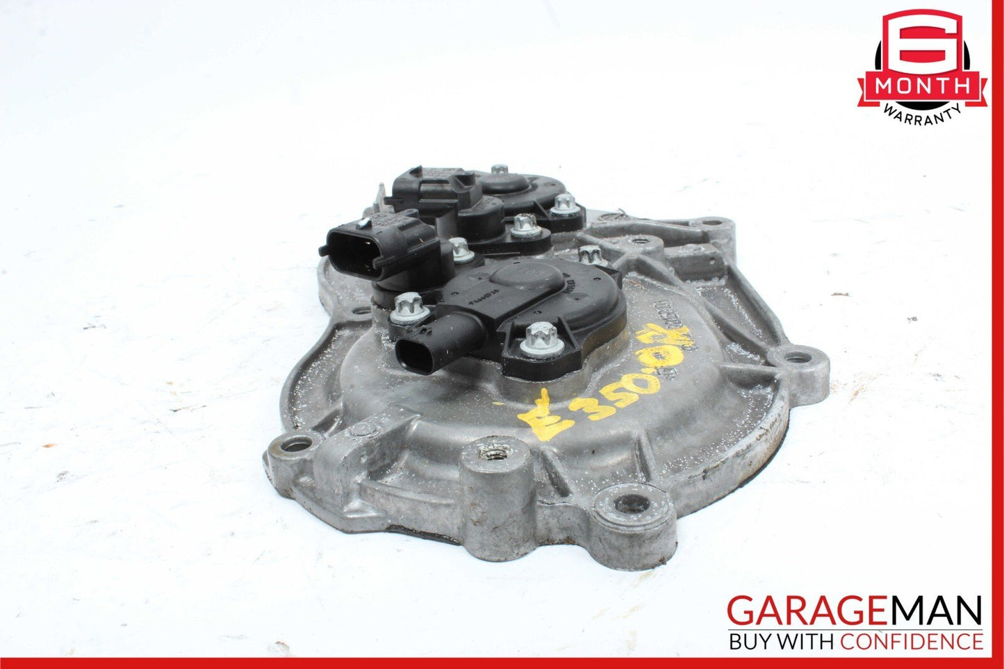 06-13 Mercedes W211 E350 S550 Front Right Engine Timing Chain Cover Plate OEM