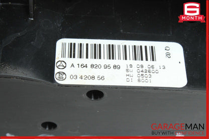 06-09 Mercedes W251 R320 Rear Center Console A/C AC Heater Switch Control Panel