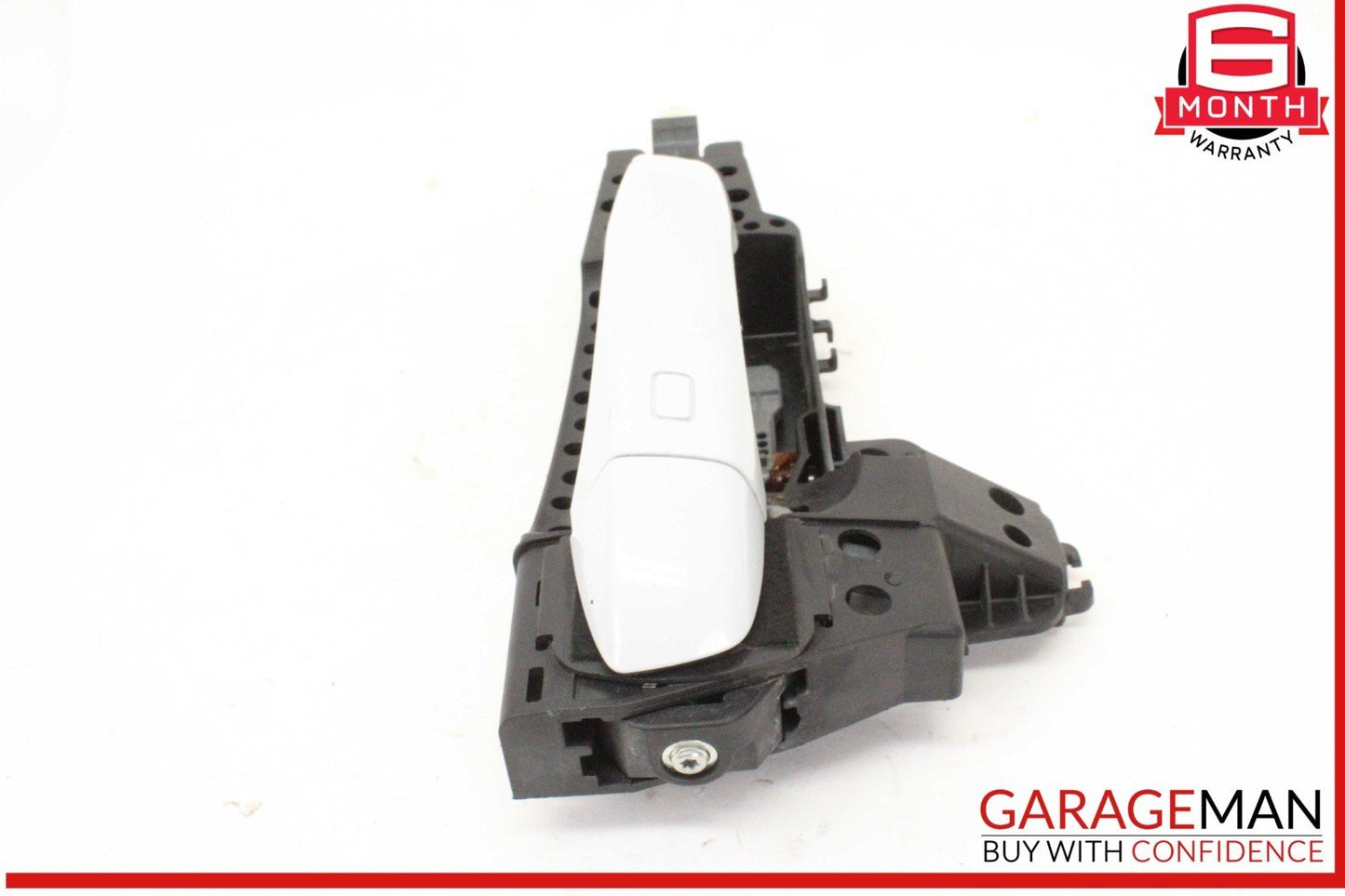 17-24 Audi Q7 Right Passenger Side Exterior Door Handle White 4M0837886A OEM