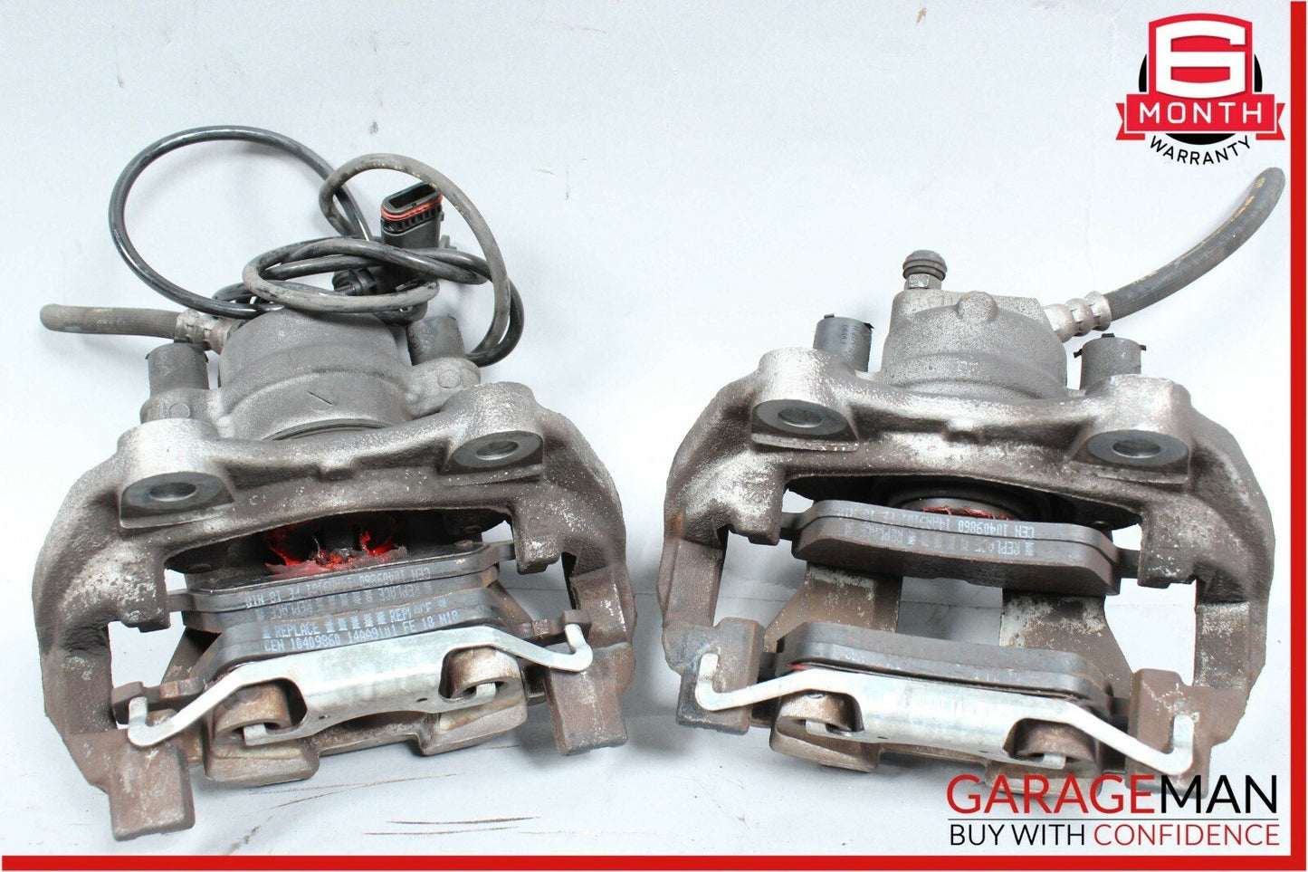 06-11 Mercedes W219 CLS350 E350 Rear Left & Right Brake Caliper Calipers Set OEM