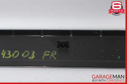 00-06 Mercedes W220 S430 S55 AMG Front Right Side Door Step Sill Scuff Plate OEM