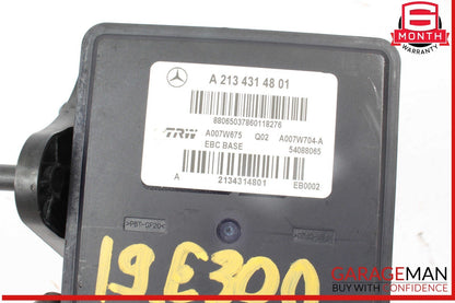 17-20 Mercedes W213 E300 ABS Anti Lock Brake Pump Module 2134314801 OEM