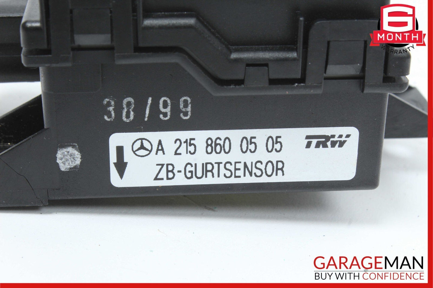 Mercedes R230 SL500 CL550 CL500 Seat Belt Seatbelt Tension Sensor