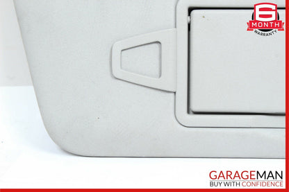 08-14 Mercedes W204 C300 C250 Front Right Passenger Side Sunvisor Sun Visor Grey