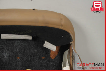 07-09 Mercedes W221 S450 S550 Front Right Top Upper Seat Cushion Cover Brown OEM