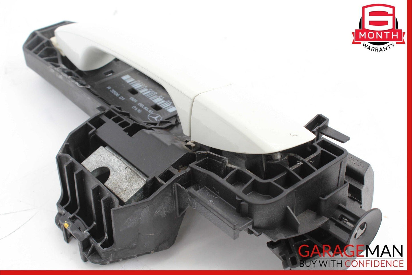 08-14 Mercedes W204 C250 C300 Rear Left Driver Side Exterior Door Handle White