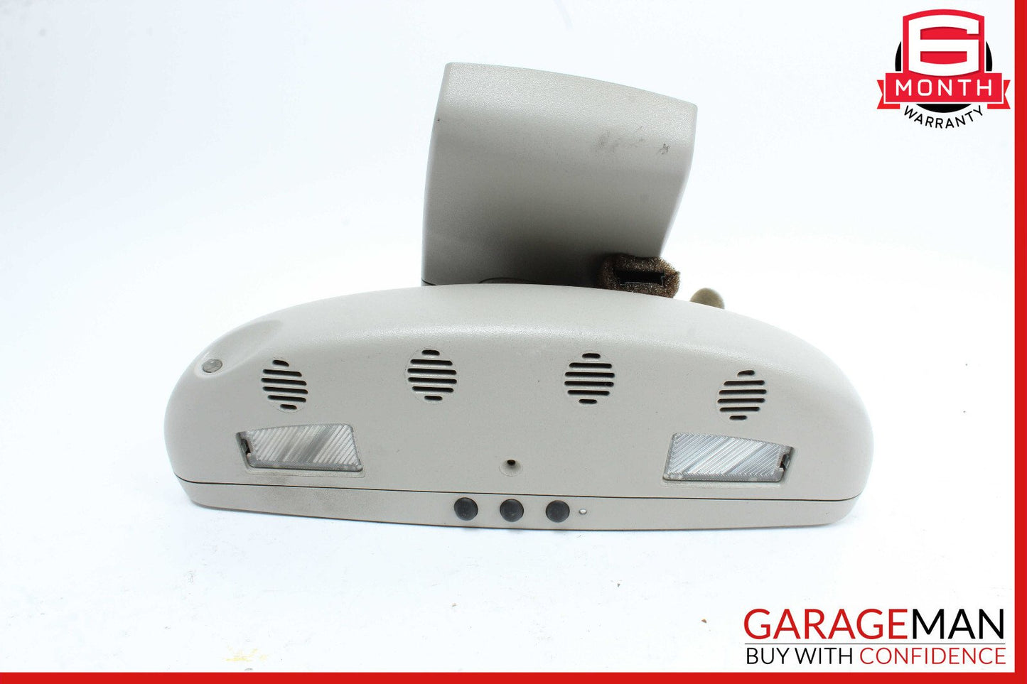 03-06 Mercedes R230 SL500 Interior Front Top Upper Rear View Mirror Gray OEM