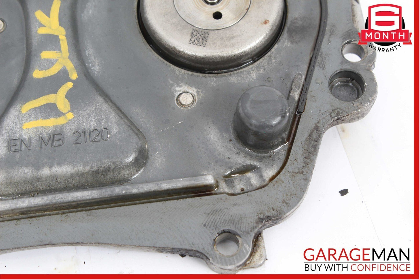 12-18 Mercedes R172 SLK350 Front Left or Right Engine Timing Chain Cover Plate