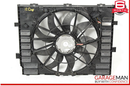 11-18 Porsche Cayenne 958 Engine Cooling Fan Motor Assembly 7P0121207A OEM