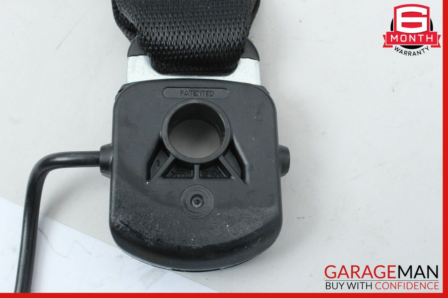 07-09 Mercedes W221 S450 S550 Front Right Seat Belt Seatbelt Retractor Black OEM