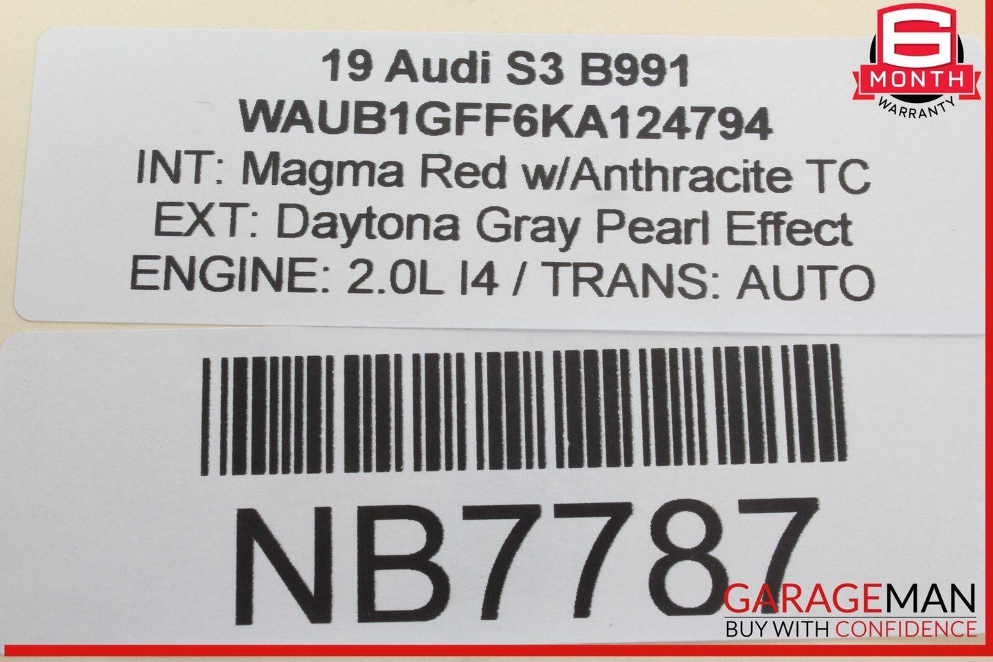 17-20 Audi S3 A3 Front Left Driver Side Door Control Module Unit 5Q0959393F OEM