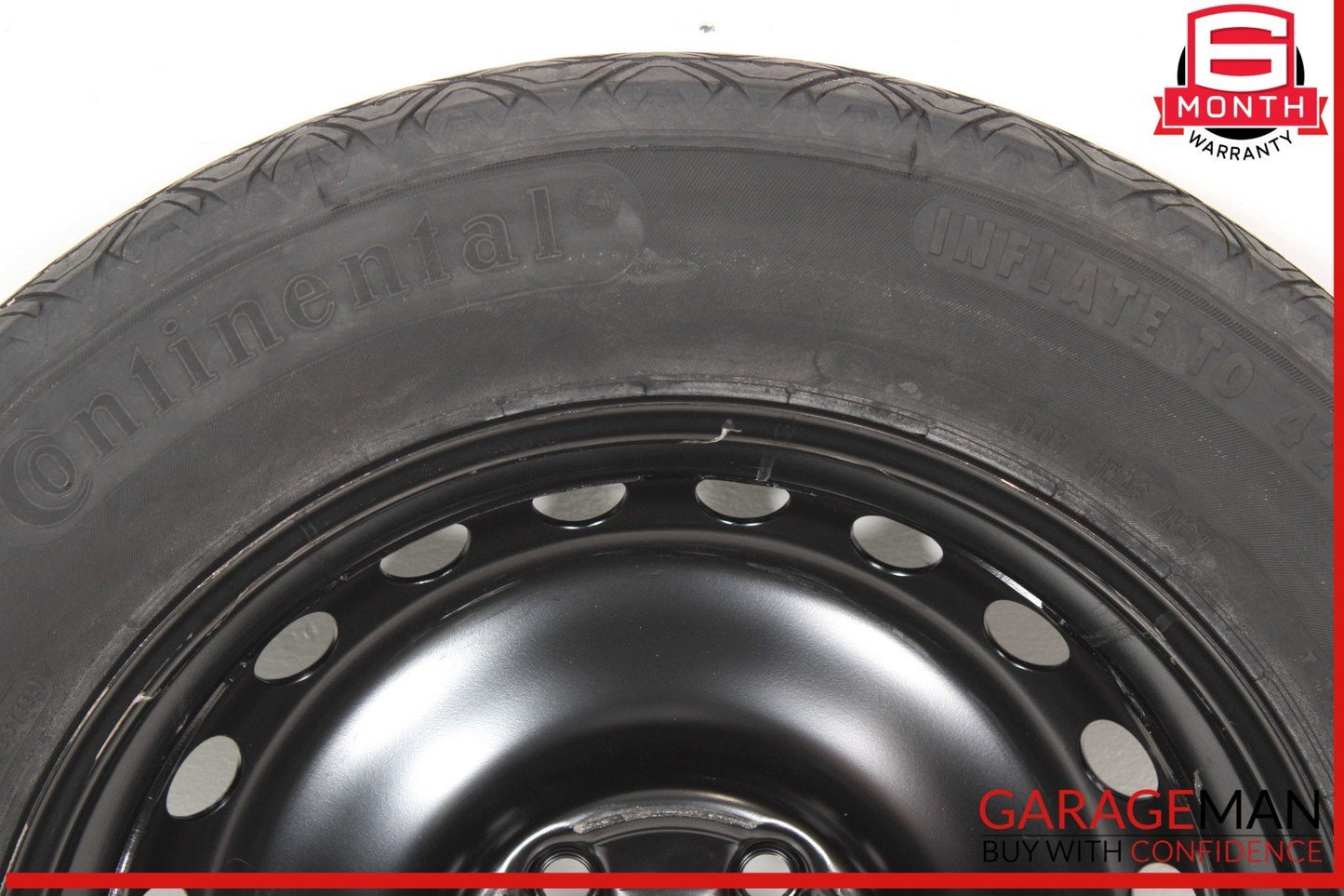 08-14 Mercedes W204 C250 C300 Emergency Spare Tire Donut Wheel Rim 125 90 16"