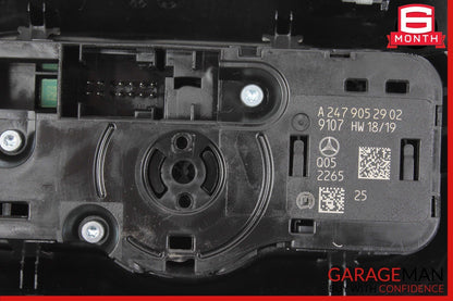 19-23 Mercedes W118 CLA250 Front Left Driver Side Head Light Control Switch OEM