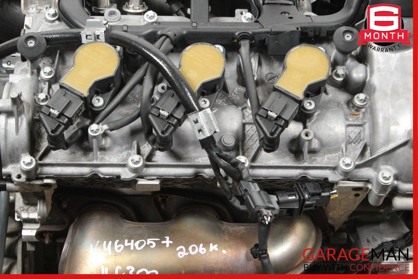 08-11 Mercedes W204 C300 3.0L V6 RWD Engine Motor Block Assembly OEM 206k