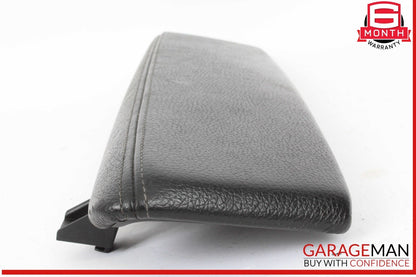 17-20 BMW 530E Front Center Console Left & Right Arm Rest Armrest Black OEM